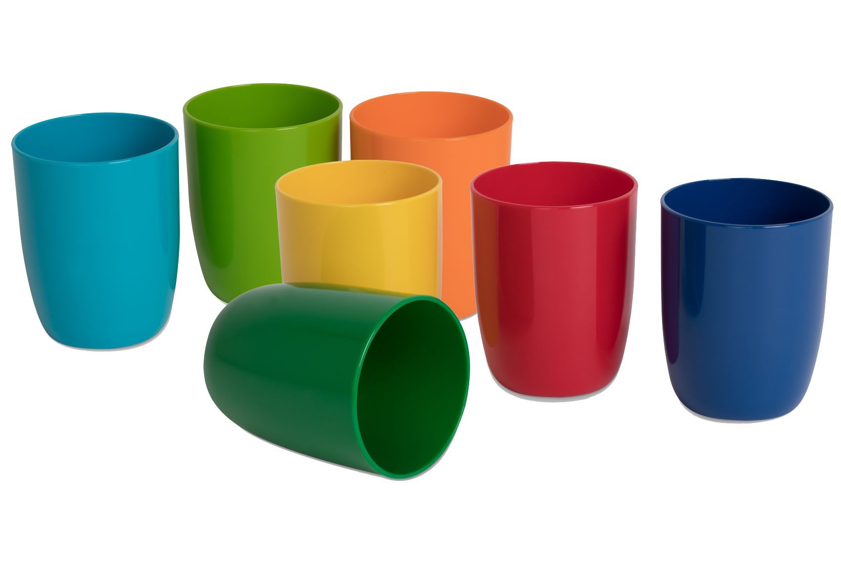 PP Trinkbecher COLORED 0,3 l, 7 Farben